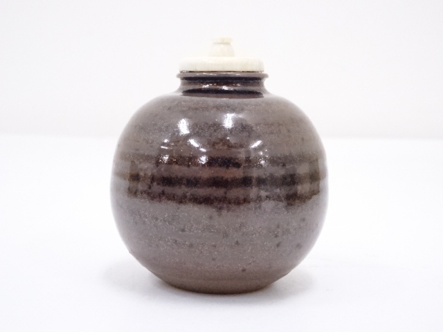 道具 ] - 道具 京焼 笹田仁史造 白玉文琳写茶入 □z | ネットショップ